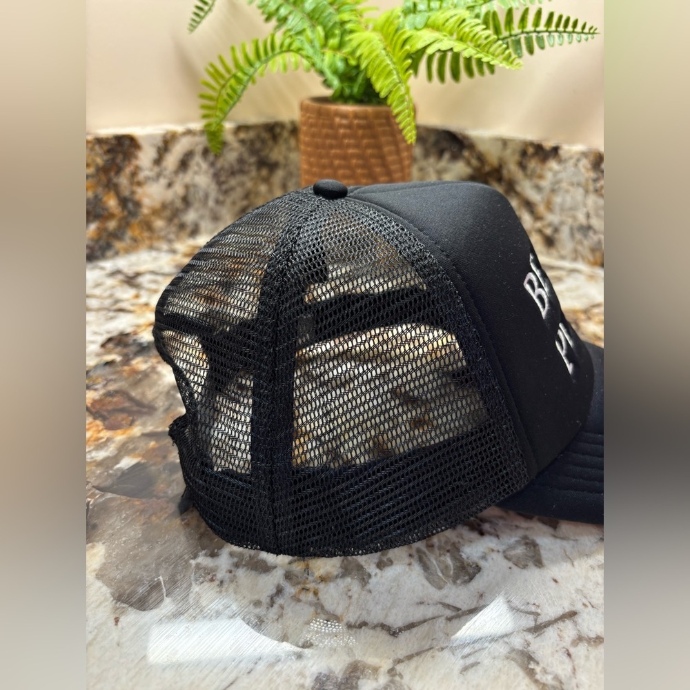 Black Beach Please Women's Hat - Picture 2 of 10